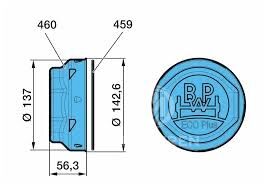 BPW PORYA KAPAĞI ECOPLUS 2 BAYONETLİ/05.212.25.78.0
