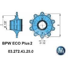 BPW PORYA ECOPLUS 2 KAMPANA BOŞ/03.272.43.29.0