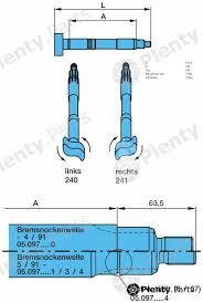 BPW ES MİLİ SAĞ 63,5CM 05.097.05.29.4